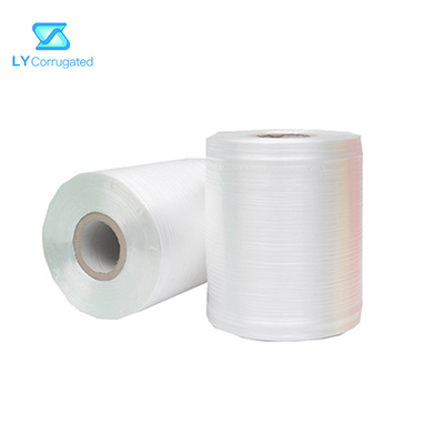 Weißes 28MM PET Schnur-Seil für die Bindung der Verpackmaschine Selbst-Bundler