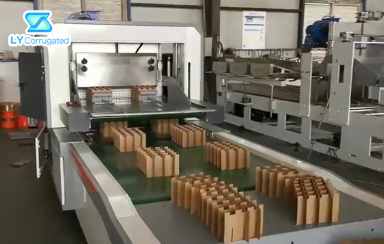 Automatischer gewölbter Kasten PLC, der Schindel der Maschinen-7mm zusammenbauen lässt