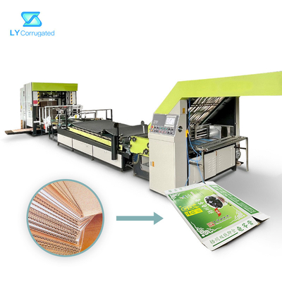 Karton-Kasten-Maschine Deplux verpackende, 148m/Min Flute Laminator Machine