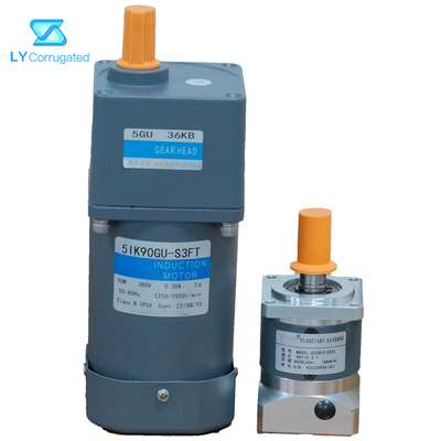 Dreiphasenkarton-Maschinen-Ersatzteile 90W Wechselstrom-Gang-Induktions-Motor