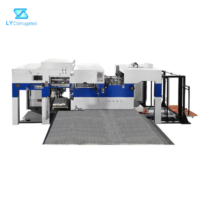 Energie 36000W automatische der Karton-Kasten-Maschinen-stempelschneidene Maschinen-1200X1650mm