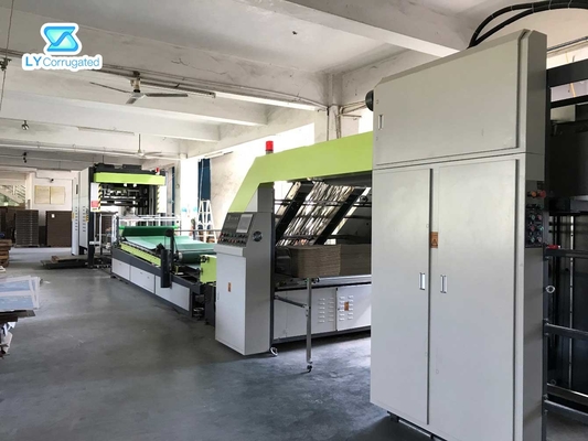 Karton-Kasten-Maschine Deplux verpackende, 148m/Min Flute Laminator Machine