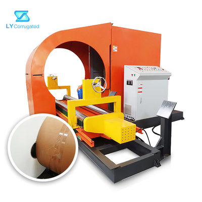 stempelschneidene Maschine der Pappschachtel-20m/S, die 38KW Gewicht der Energie-4.15T aufschlitzt