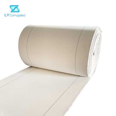 ISO runzelte Verschleißfestigkeit des Maschinen-Teil-Polyester-gewebten Materials des Gurt-1400mm