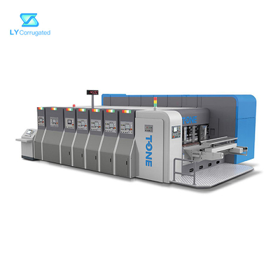 Drucker Slotter Machine 1200×2760 Flexo, stempelschneidene Maschine kerbend