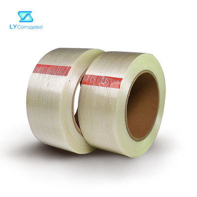 Transparente Flexo-Druckmaschinen-Teile, selbstklebendes Faserband 48mm x 45m
