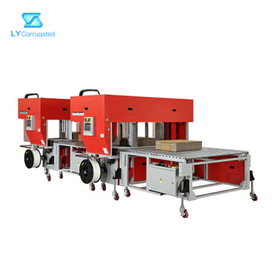 Verstellbare Tabellen-Höhen-Bündel-Bügel-Verpackungsmaschine pp. für Karton-Fabrik